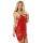 SUBBLIME - elegáns vörös ruha + tanga L/XL
