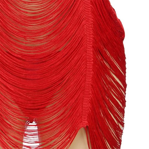 SUBBLIME - elegáns vörös ruha + tanga L/XL