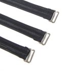 SUBBLIME – fekete bőr bondage test játék L/XL