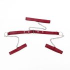 SUBBLIME - csipkés bondage ruha, fekete, L/XL