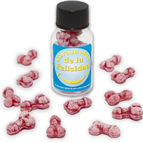 Diablo Picante – 12 db eper/egyéb ízű boldog pénisz cukorka