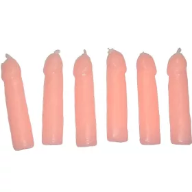 Diablo Picante – pénisz alakú gyertya, 6 db