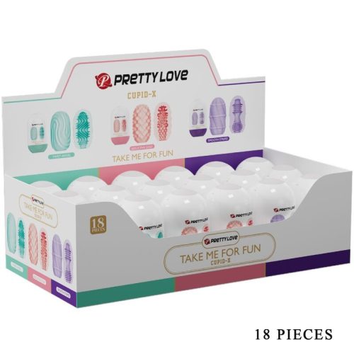PRETTY LOVE – 18 féle textúrájú férfi maszturbátor