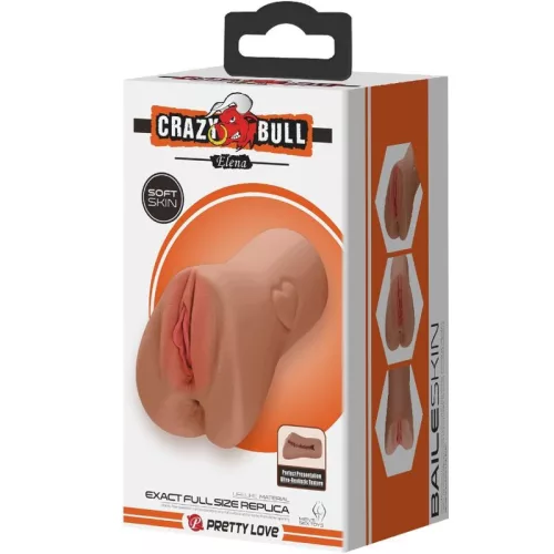 CRAZY BULL – szív alakú, érzéki vaginális és anális maszturbátor