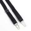 SUBBLIME – fekete bondage melltartó és harisnyatartó szett L/XL