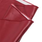 SUBBLIME - bordeaux bőr pántos ruha L/XL méretben