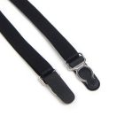 SUBBLIME – elegáns fekete csipkés bodystocking masnikkal L/XL