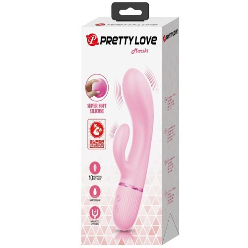 PRETTY LOVE - Marski Rabbit – rózsaszín G-pontos vibrátor