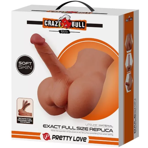 CRAZY BULL - élethű maszturbátor Rhyne Back stílusban