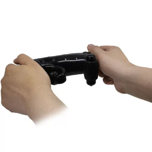 ROMANCE - vibráló pénisz hüvely fekete