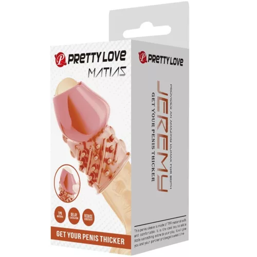 Pretty Love Matias – vastag, rózsaszín pénisz vibrátor