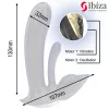 Ibiza – viselhető vibrátor G-pont és csiklóizgatással, távirányítóval