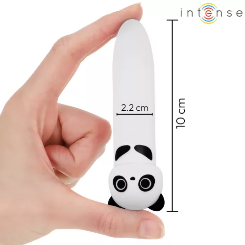 INTENSE - Prémium USB újratölthető vibráló bullet 10 cm