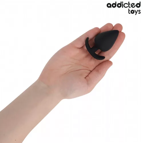 ADDICTED TOYS – prémium szilikon anális dugó, L méret, 8 cm
