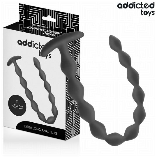 ADDICTED TOYS – extra hosszú szilikon anális dugó