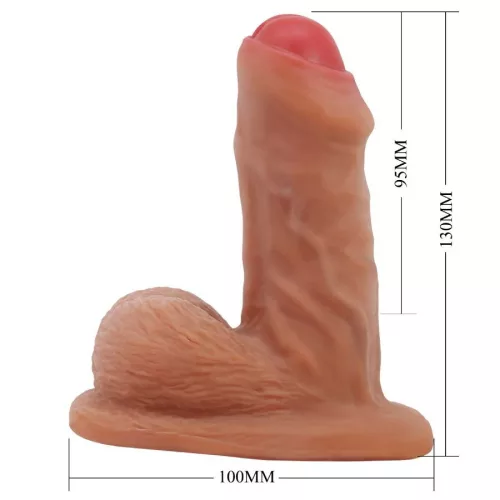 PRETTY LOVE – ultra reális, rugalmas 9,5 cm-es dildó
