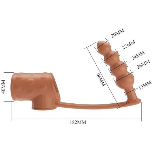 Pretty Love – természetes péniszujj és anál dugó