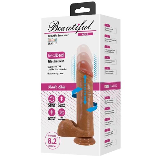BAILE - Realisztikus 21 cm-es dildo prémium élményekhez