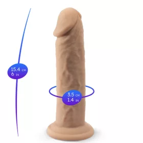   Silexd Dildó Termoreaktív, Realisztikus 15,4 cm Bőrszínű