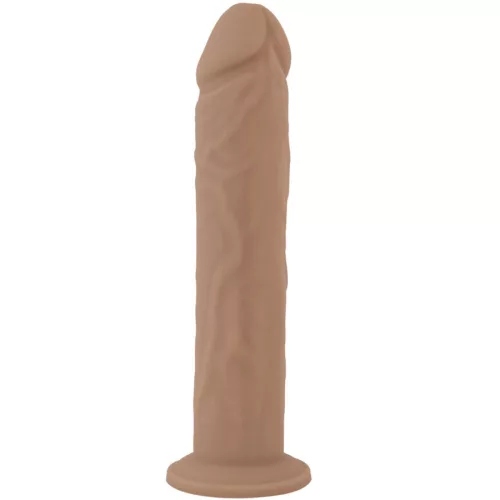 Silexd Dildó Valódi érzet, Mikrohullám melegíthető 22,8 cm bézs