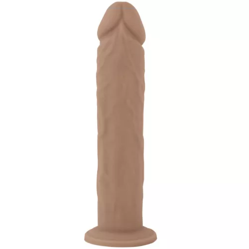 Silexd Dildó Valódi érzet, Mikrohullám melegíthető 22,8 cm bézs