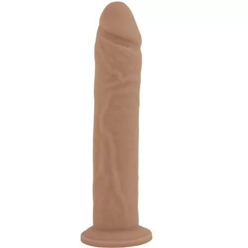 Silexd Dildó Valódi érzet, Mikrohullám melegíthető 22,8 cm bézs