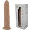 Silexd Dildó Valódi érzet, Mikrohullám melegíthető 22,8 cm bézs