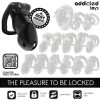 ADDICTED TOYS LOCKED – prémium pénisz ketrec, L méret