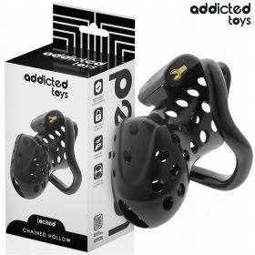 ADDICTED TOYS LOCKED – láncos pénisz ketrec 10,5 cm