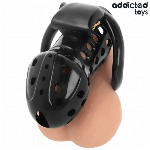 ADDICTED TOYS LOCKED – láncos pénisz ketrec 10,5 cm