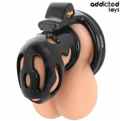 ADDICTED TOYS LOCKED – zárható péniszketrec 8 cm