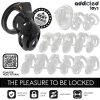 ADDICTED TOYS LOCKED – zárható péniszketrec 8 cm