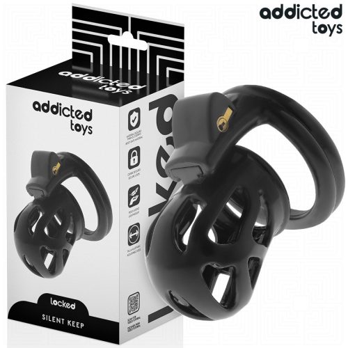 ADDICTED TOYS LOCKED – csendes péniszketrec 7,5 cm