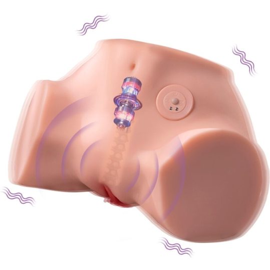 XISE Fennie – rezgő, valósághű maszturbátor vaginával és ánusszal
