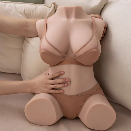 XISE Dania – stimuláló vibráló torso 52 cm-ben