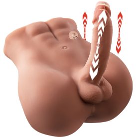 XISE - realisztikus dildó és anális maszturbátor 18 cm