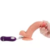 SHEQU Iron Dragon – távirányítós vibráló dildó 17,5 cm