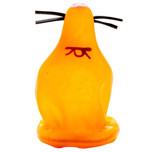 Condomerie – kézi festésű különleges óvszer fox glued