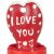 CONDOMERIE – kézzel festett szív alakú óvszer, I love you