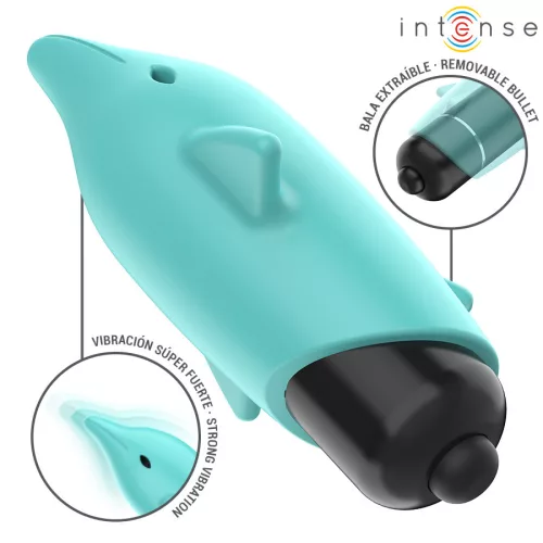 INTENSE - delfin vibrátor golyó, hangulatfokozó játék