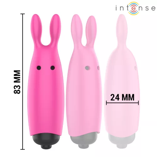 INTENSE – vibráló kisméretű golyó, rózsaszín 8,3 x 2,4 cm