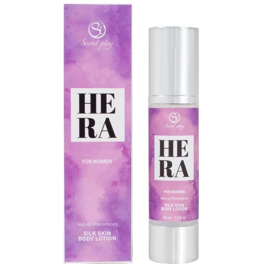 SECRETPLAY - érzéki selyem bőrápoló nőknek 50 ml