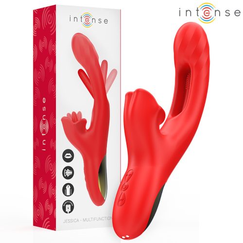 INTENSE – Jessica multifunkciós csiklóizgató vibrátor, 24,8 cm