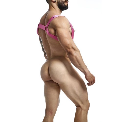 MOB – stílusos pink egy méretű harnesz