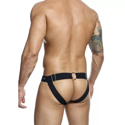 MOB DNGEON – sportos jockstrap, fekete, egy méret