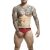 MOB – piros jockstrap és péniszgyűrű egy méretben
