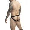 MOB – sárga jockstrap láncokkal, egy méretben