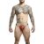 MOB – szenvedélyes DNGEON jockstrap, piros, egy méret