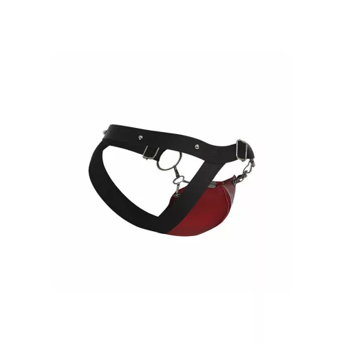 MOB – szenvedélyes DNGEON jockstrap, piros, egy méret