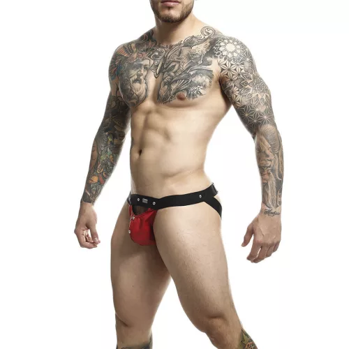MOB - sportos jockstrap, érzéki kivitelben, piros